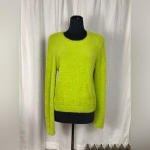 Sunday Best Chartreuse Knit Pullover